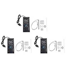 Booso 3X EQ-505 Guitar Pickup 3 Bands EQ Equalizer VäNsterhands Akustisk Gitarr Preamp System Equalizer Piezo
