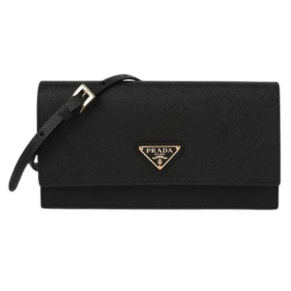 Prada Vintage Pre-owned Mini Crossbody Taske - Vintage - Dame - Sort - ONE SIZE - Uld