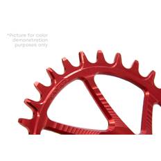 DM MTB Chainring for Cannondale Oval - Red (26)