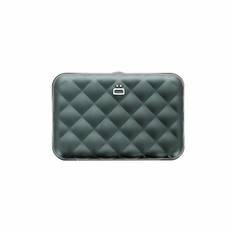 Ögon - Moderne kreditkort holder i sort - Quilted Button
