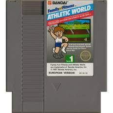 Family Fun Fitness Athletic World - Nintendo 8-bit/NES - PAL B/SCN - Cart Only