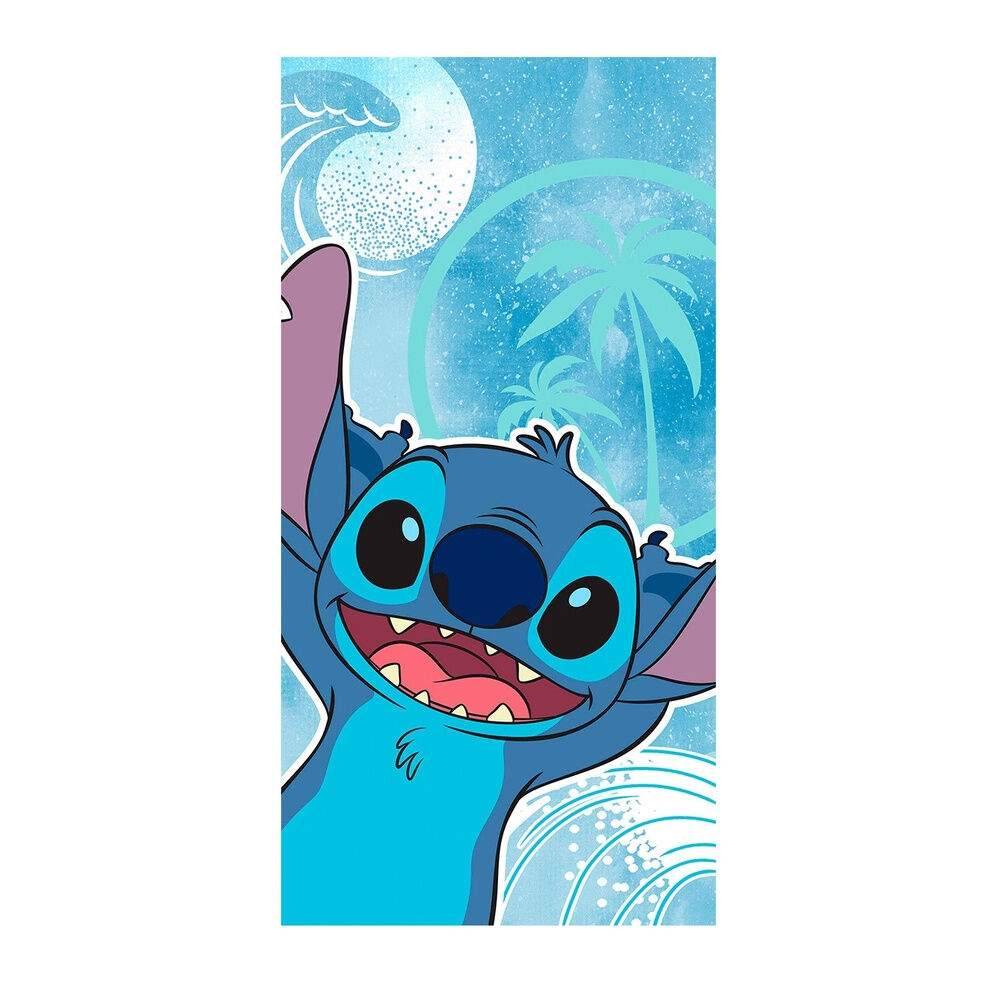 Disney Stitch bomulds strandhåndklæde