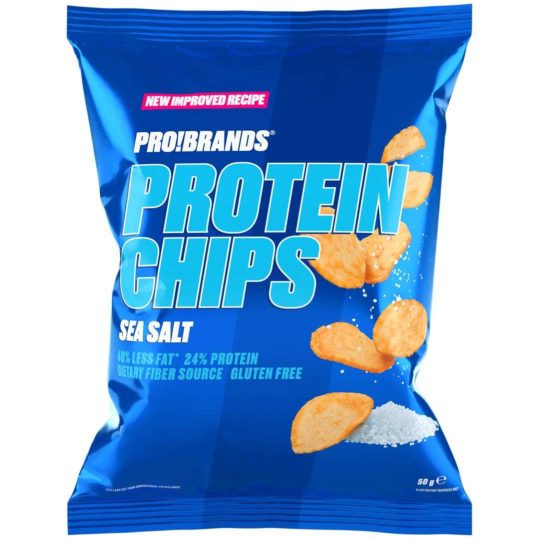 Pro Brands Protein Chips 50 G Sea Salt