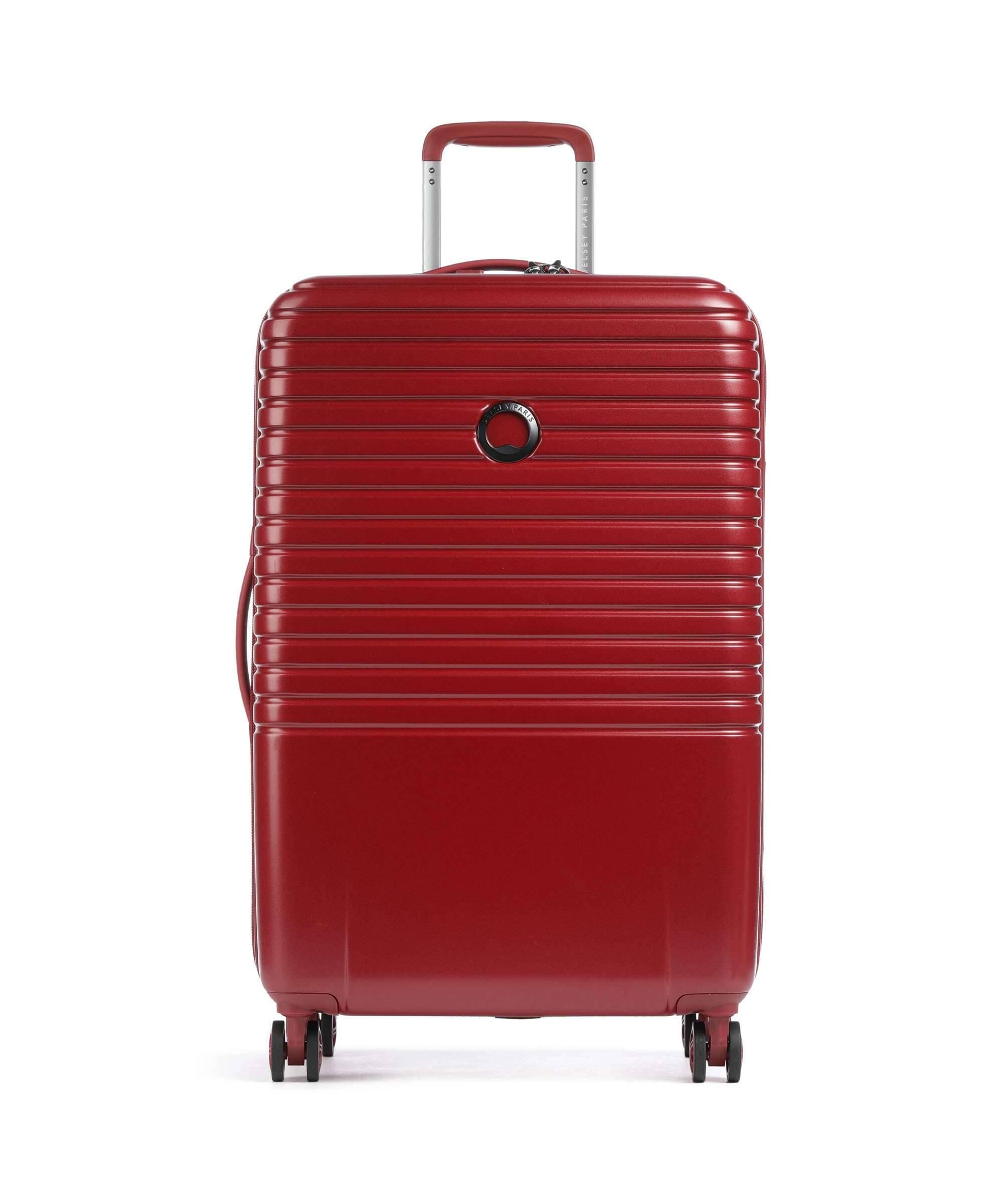 Delsey Paris Caumartin Plus Kuffert med 4 hjul rote