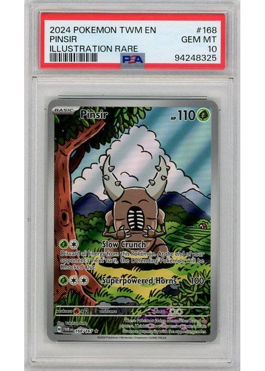 Pinsir - 168/167 - PSA 10.