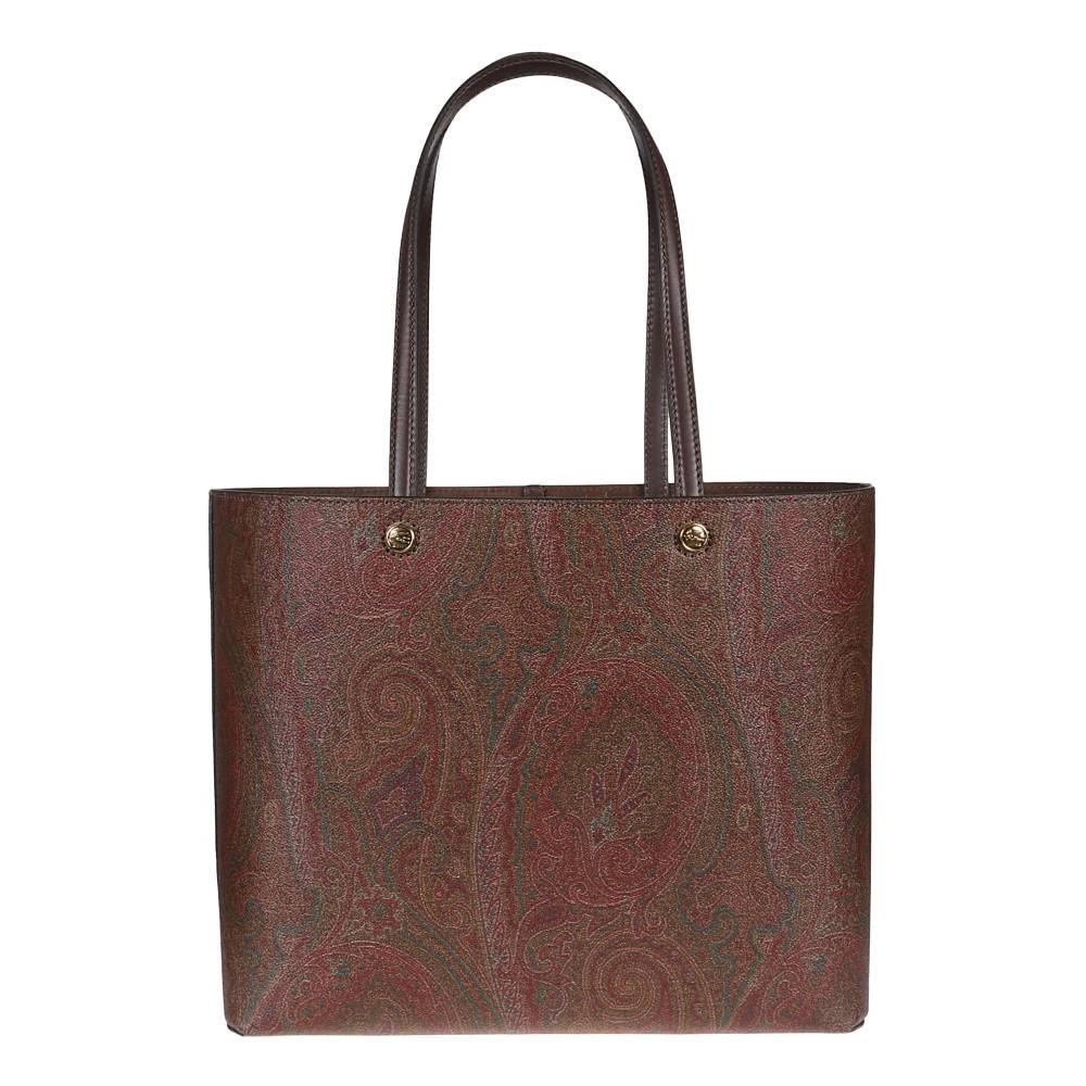 Etro Medium Essential Shopping Bag - Tasker - Dame - Brun - ONE SIZE - Bomuld