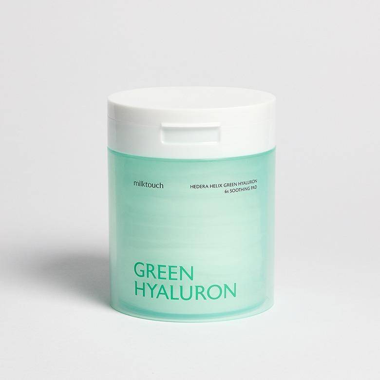 MILK TOUCH Hedera Helix Green Hyaluronic 6-sec Moisture Soothing Pad (60 pads)