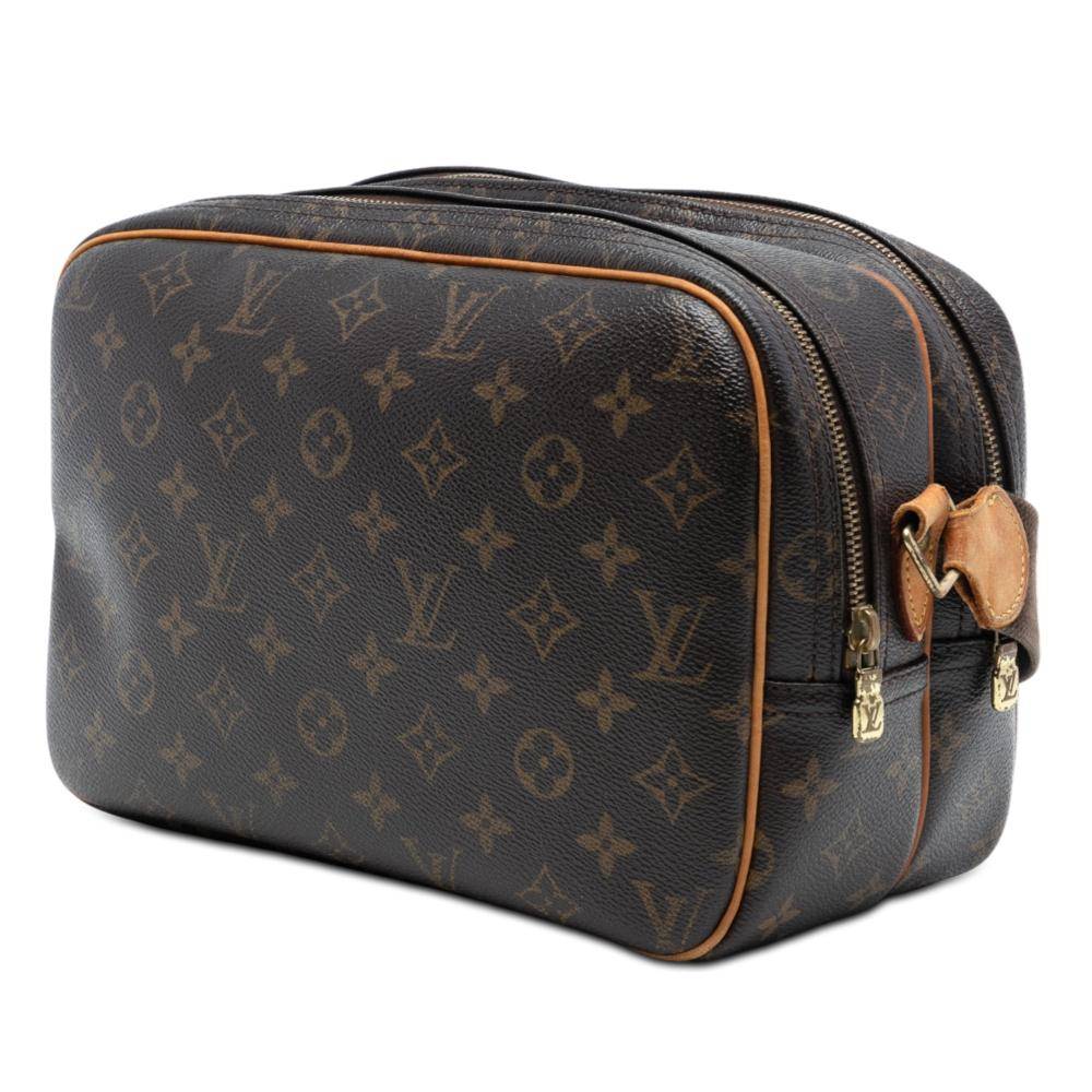 Louis Vuitton Vintage Reporter Stl. - Axelremsväskor Från Magasin - Brown (L 20.50cm x W 28cm x D 13.50cm)