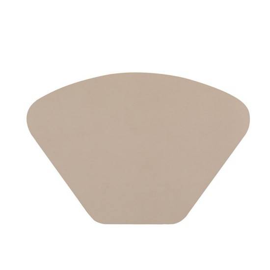 Bordsmatta, 32x48 cm, "Togo", Taupe - Tiseco