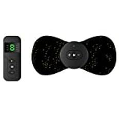 6Lägen Ems Back Neck Massager Fjärrkontroll Uppladdningsbar Terapi Elektrisk Muskelstimulator Bärbar Cervical Massager Minska Smärtor