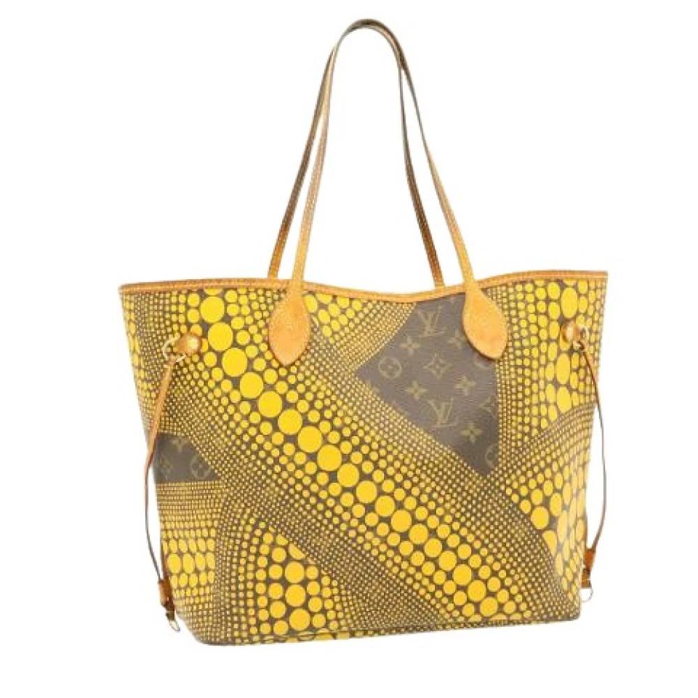 Louis Vuitton Vintage Pre-owned Vintage Tote Bag - Vintage - Dame - Gul - ONE SIZE - Tyl
