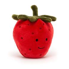Jellycat Rabbit Bunny Plush Gift Baby Toy 0 Years Old x (Strawberry 8cm) [Item] röd