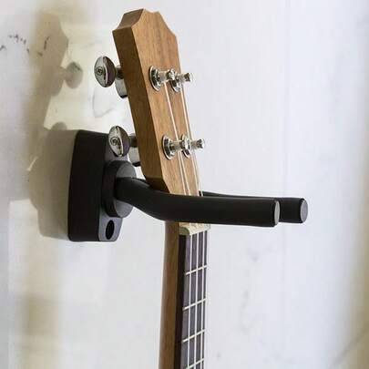 Universellt väggfäste för gitarr - Justerbara krokar lämpliga för elgitarr/gitarr, bas, ukulele, fiol, erhu | Platsbesparande och hållbar hållare för - Multifärgad (1 st,2 st)