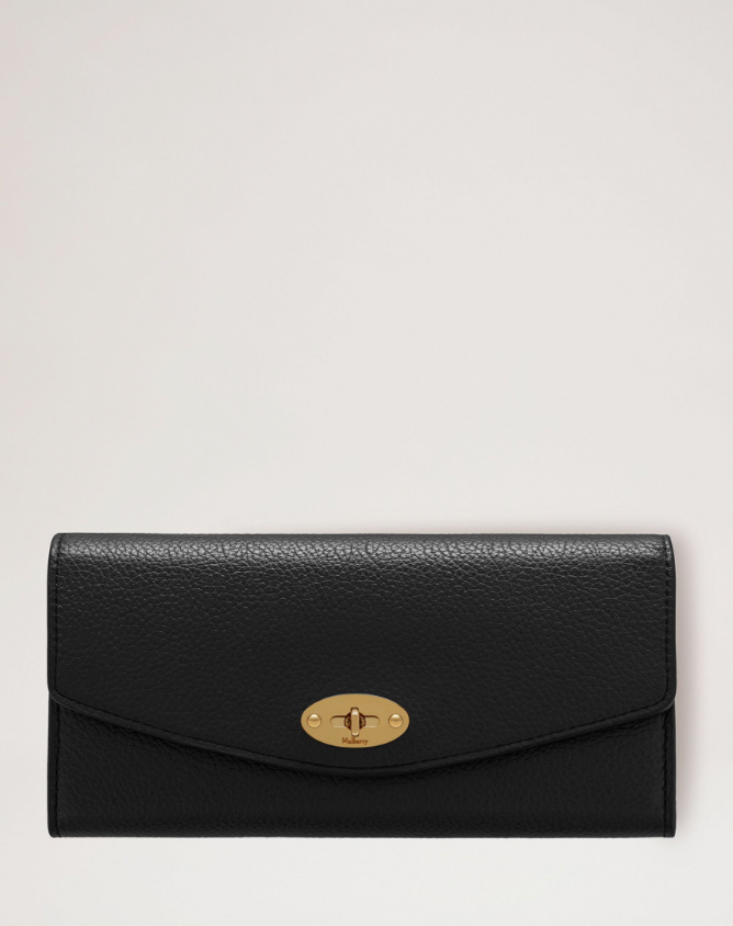 Darley Wallet, Black - Black / Long