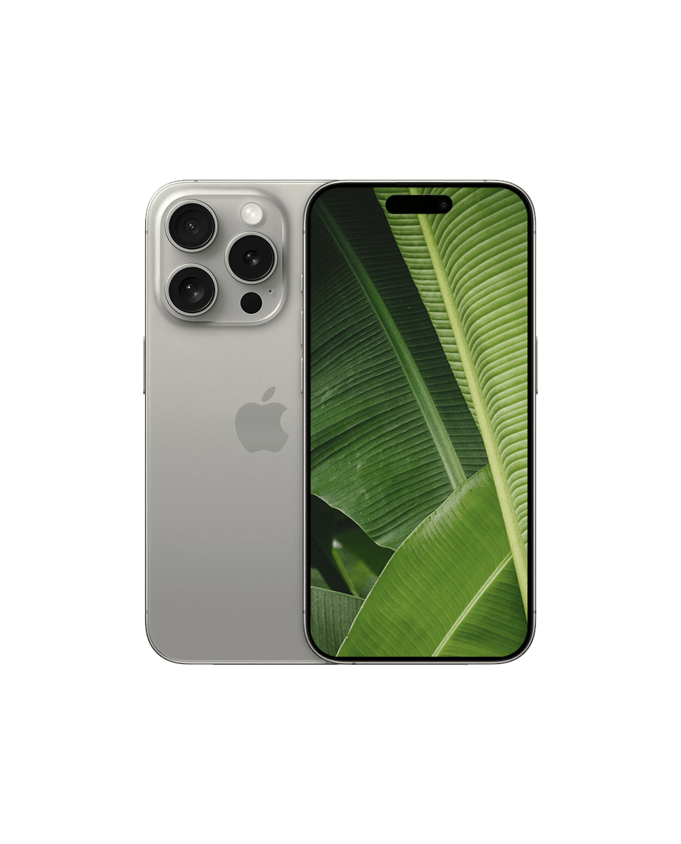 iPhone 15 Pro Natural Titanium / 128GB / Nyskick