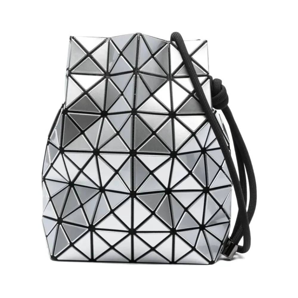 Issey Miyake Elegant Lille Skuldertaske - Tasker - Dame - Grå - ONE SIZE - Uld