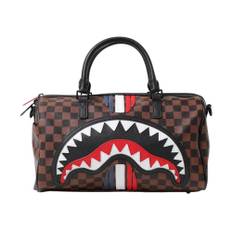 SPRAYGROUND, Taske, Dame, Flerfarvet, ONE SIZE, Læder, City Checkered Duffel Bag