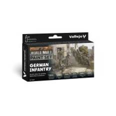 Model Color: WWII Paint Set German Infantry (6 Farben)