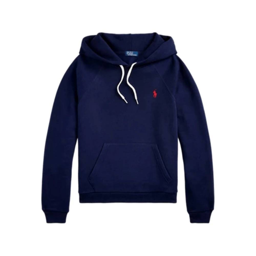 Ralph Lauren, Sweatshirts & Hoodies , Dam, L, Bomull, Shrunken Fit Fleece Hoodie