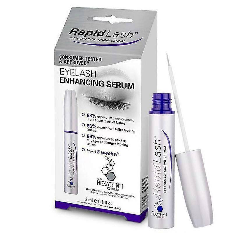 RapidLash Ögonfransnäringsserum hjälper dig att få fylligare, vackrare fransar – 3 ml blå