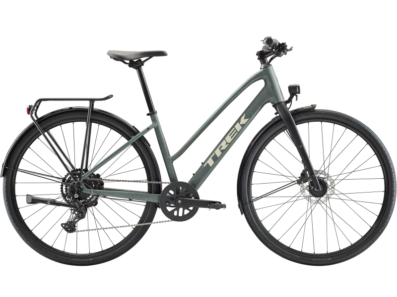 Trek FX Sport AL EQ Keswick Green - Damecykel - 2026, L (175 - 186cm) - Vi matcher laveste pris. 365 dages returret.