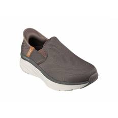 Skechers Mens Dlux Walker Slip-on - Brun Herr 43 BRUN