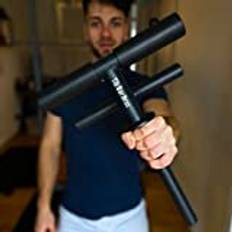 Original Tib Bar Bros – Tib Bar 25mm to 30mm – Tibialis Trainer för skenben fitness och ATG Knees Over Toes Guy inklusive klämma för träning av tibialis Anterior muskeln