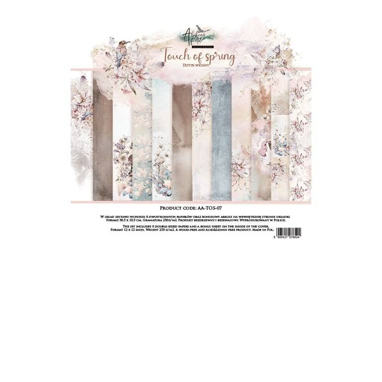 Scrapbookingpapper - 30x30cm - Touch of Spring