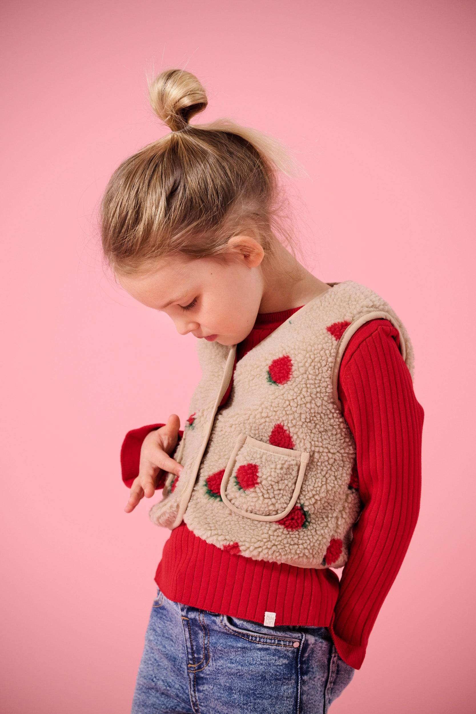 Kmghoky Teddy-vest - 116