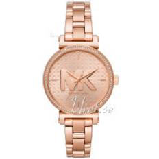 Michael Kors MK4335 Sofie Rosa guldfarvet/Rosaguldtonet stål Ø36 mm