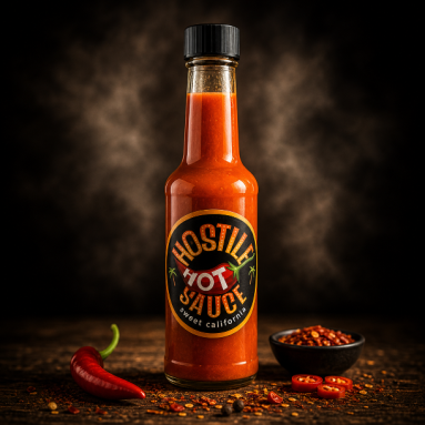 Sweet California<br> Hostile Hot Sauce