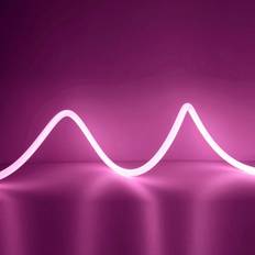 Flex Neon Lysslange 3 meter Pink