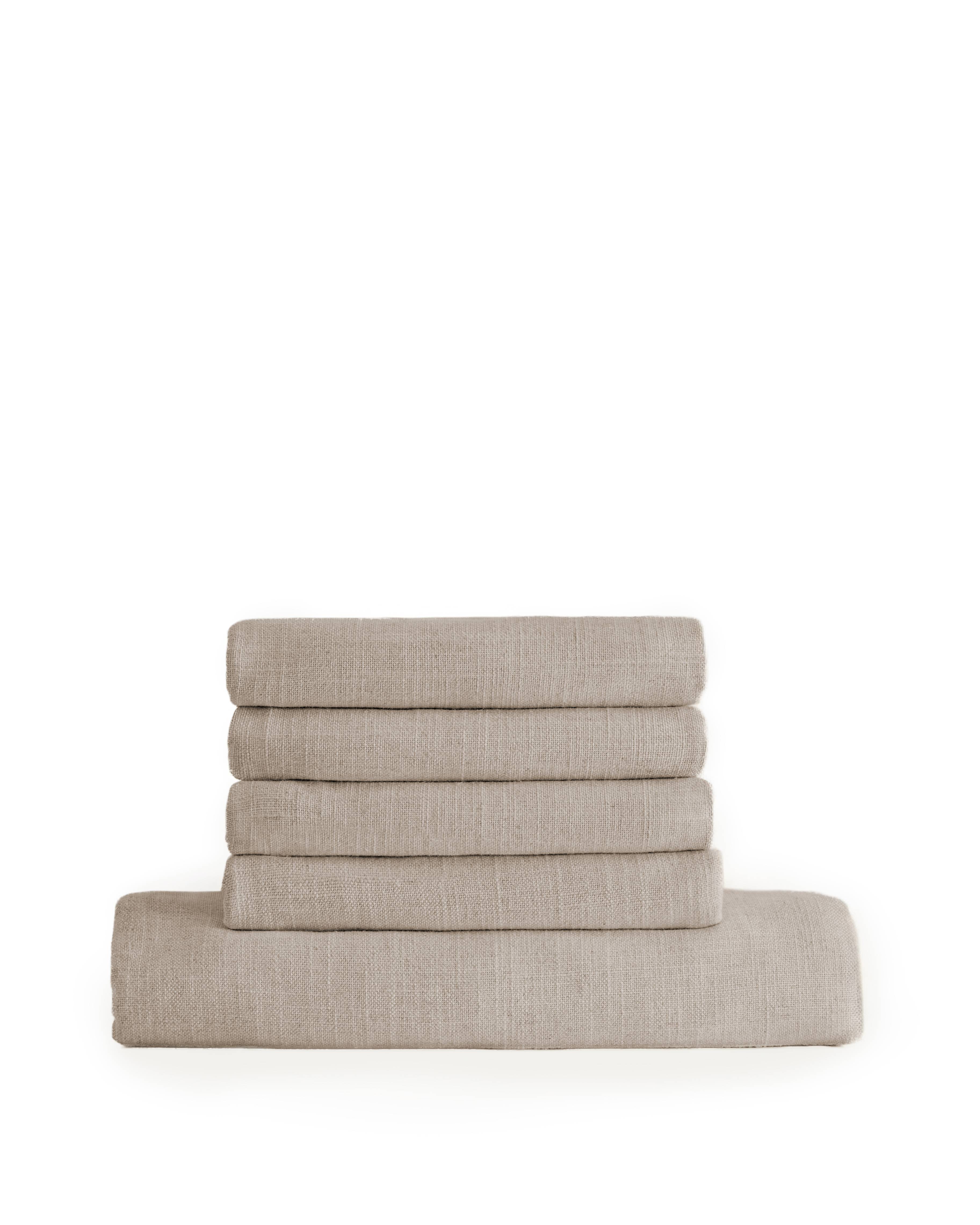 KAVE HOME Anarela 2-pers. sofabetræk - beige hør