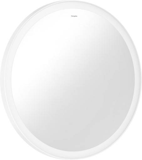 Hansgrohe Xarita Lite S spejl med lys, sensor, Ø70 cm, hvid