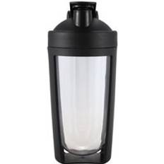 750ml pulver shaker protein shaker flaska stor kapacitet vattenflaska utomhus sport dryck mixer min vattenflaska svart