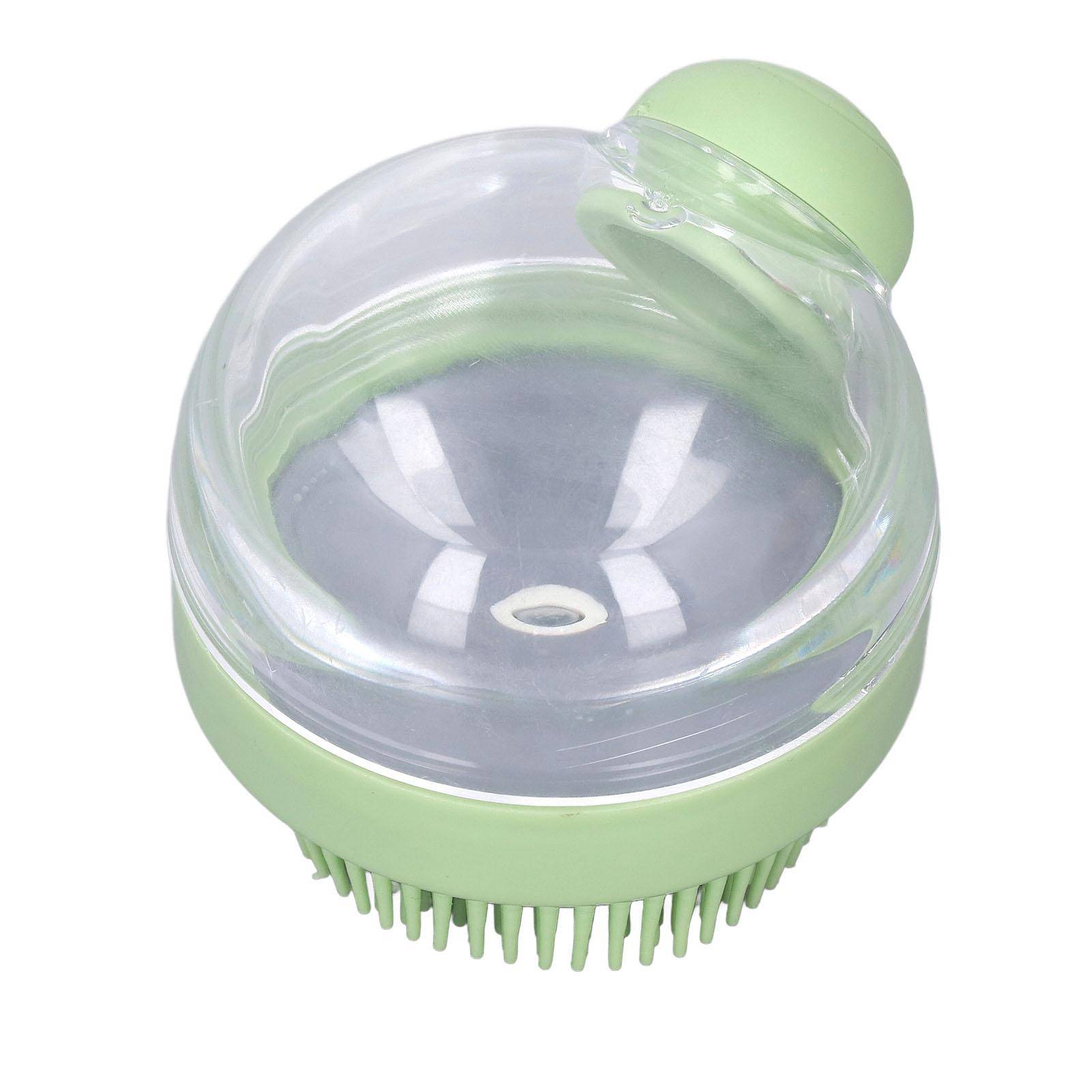 Dog Cat Bath Brush Comb Remove Floating Hair Soft Silicone Pet Grooming Massage Brush
