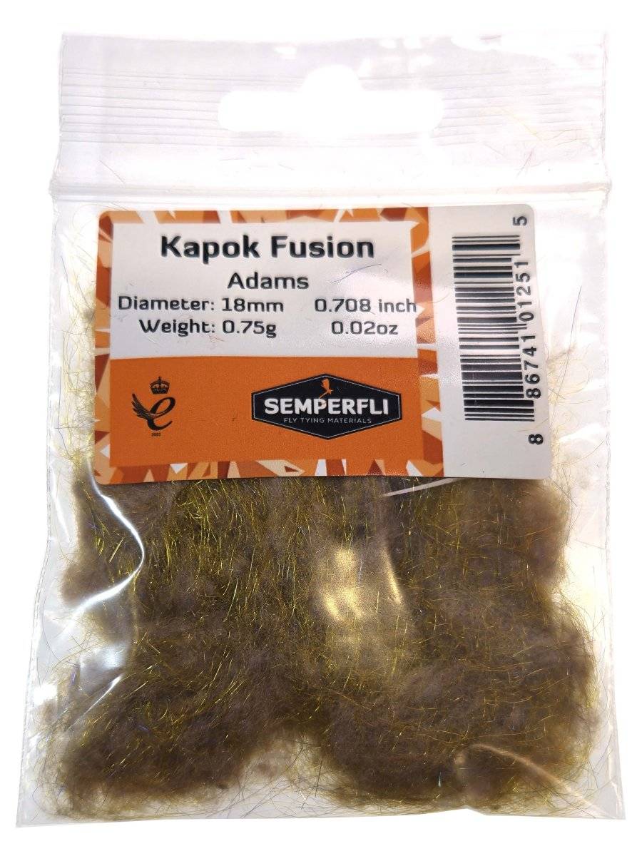 Semperfli Kapok Fusion Dubbing (Färg: Adams)