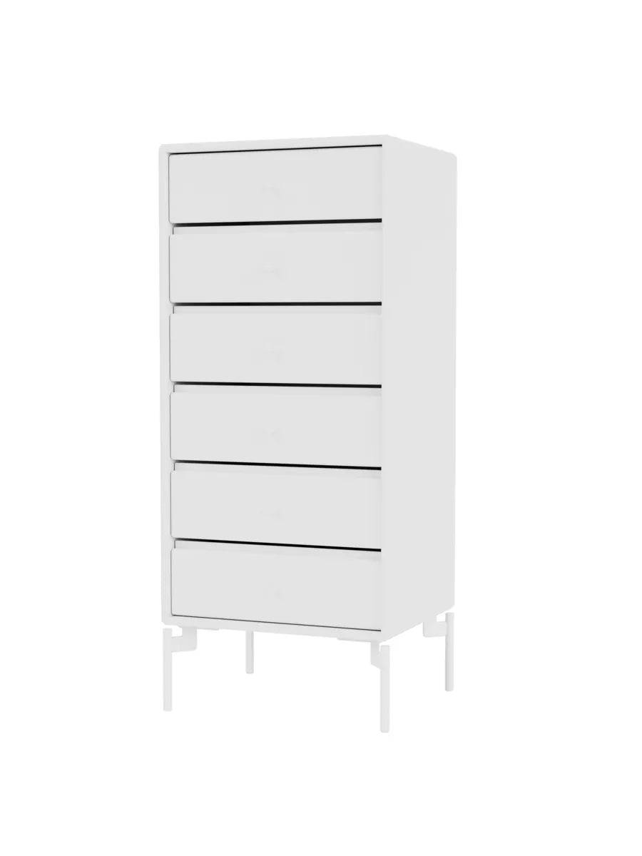 1362 Skuffemodul inkl. ben fra Montana New white / Snow - Jacobsen Plus