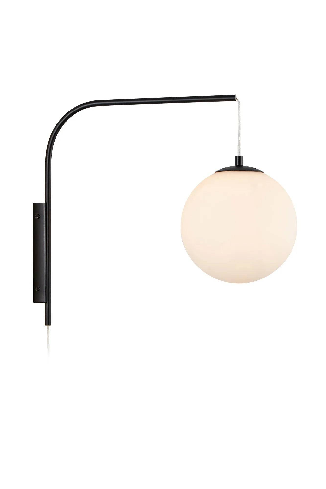 Dione Vägglampa Svart