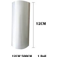Agashe hushållsmatspåsar vakuumpåsar förvaringspåsar maskinförseglare vakuumförseglarpåsar matförseglarpåsar håller maten fräsch 1 rulle - 12 cm x 500cm 1 rulle