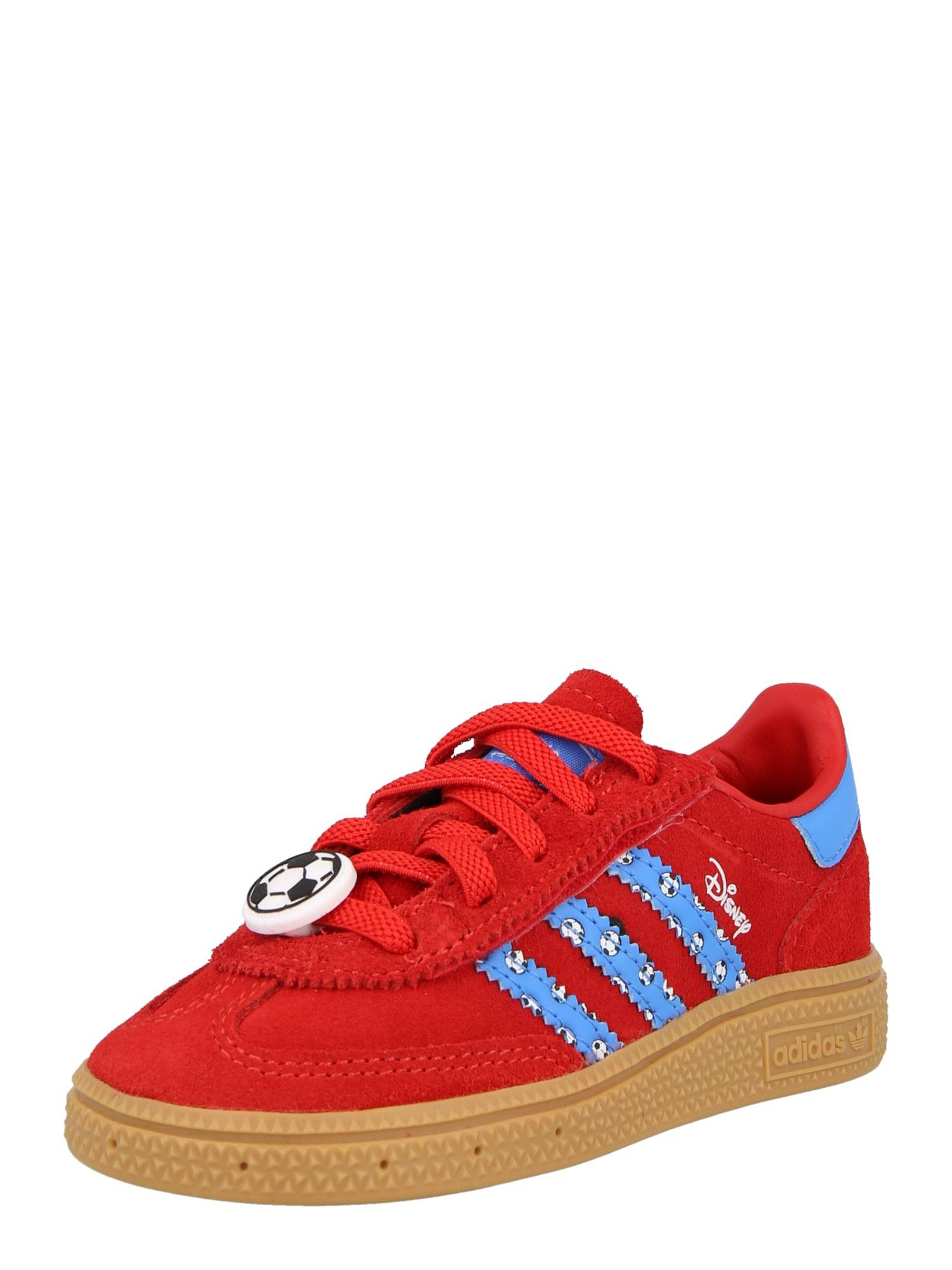 ADIDAS ORIGINALS Sneaker 'Disney Handball Spezial' himmelsblå / röd / vit