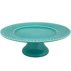 Bordallo Pinheiro Fantasy Cake Stand Ø34,5 Cm Turquoise - Kagefad, Tærtefade & Skåle Lertøj Turkis - 65011972