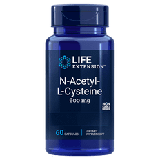 N-Acetyl-L-Cystein (NAC) - 600 mg - 60 VEG-kapsler fra Life Extension