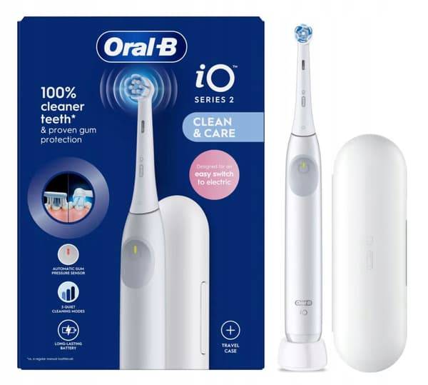 Magnetisk tandbørste Oral-B iO 2 Hvid 1 stk.