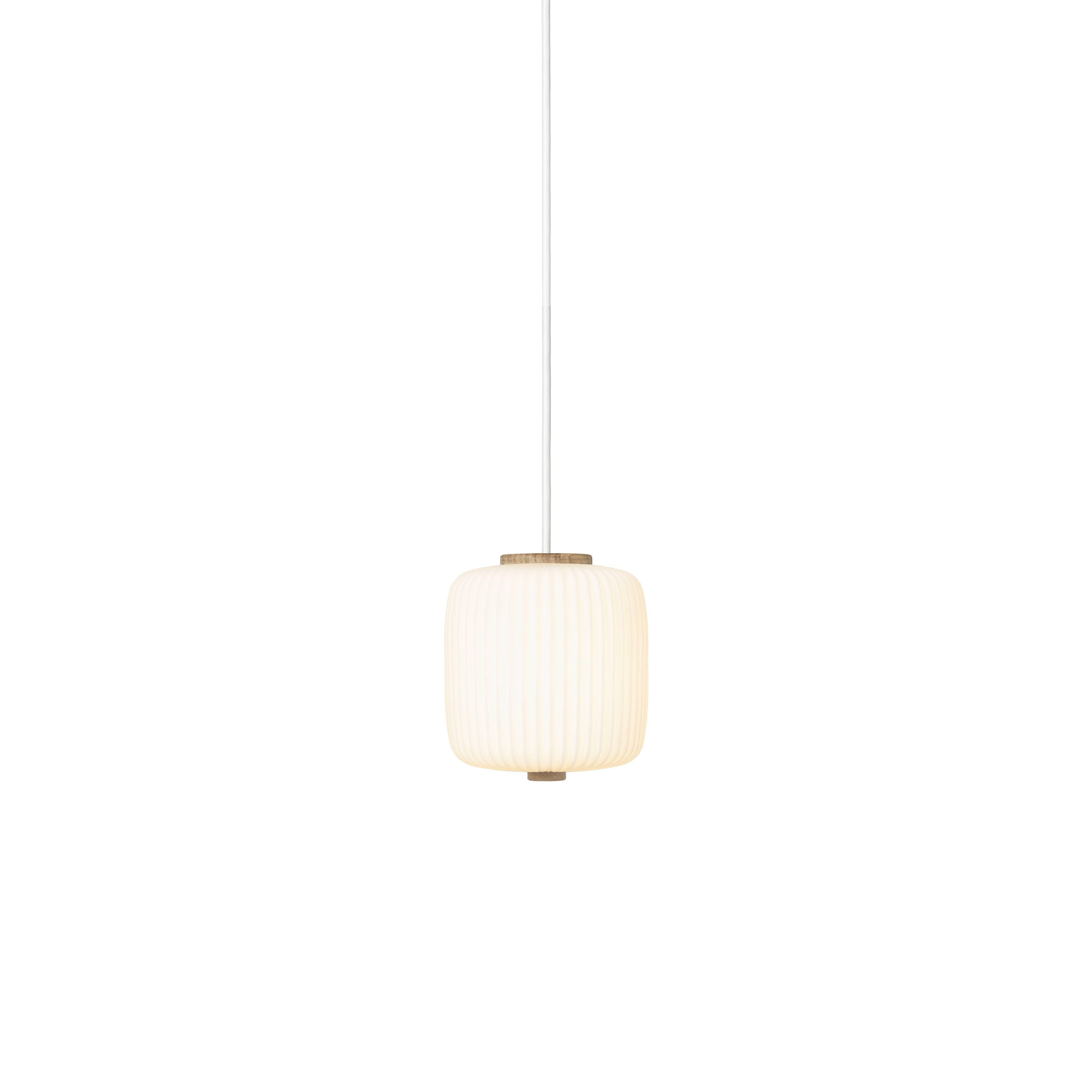 EK61 Pendel - Ø160 - Eg/Opal glas - Carl Hansen & Søn.