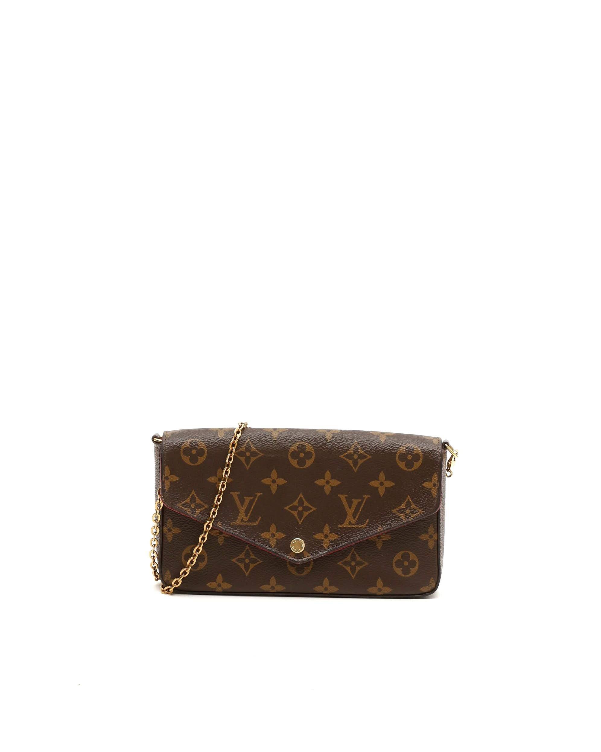 Louis Vuitton Monogram Pochette Félicie Bag - Brown - One Size