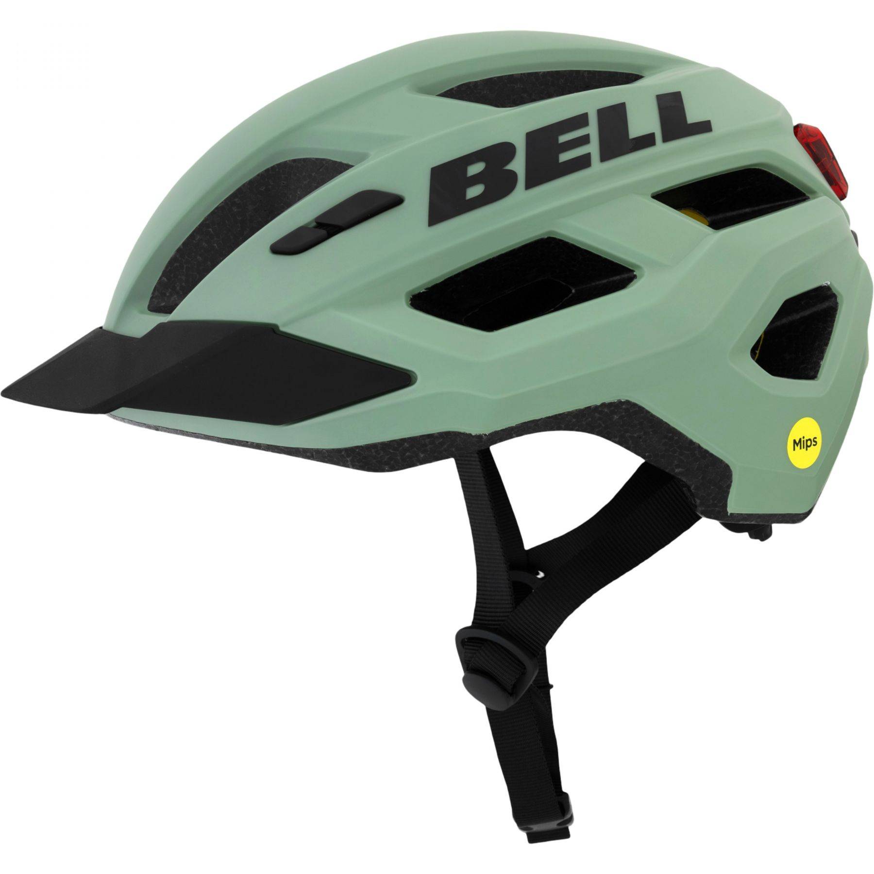 Bell Kick LED Mips, Cykelhjälm, Vit