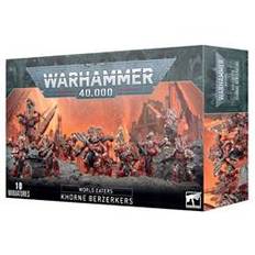 World Eaters: Khorne Bberserkers Warhammer 40.000-modelsæt med 10 stk. figurer.