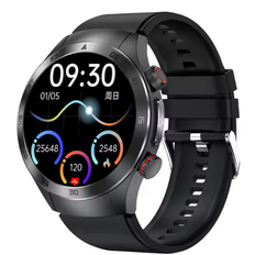 Smartwatch mænd kvinder med EKG 1,49" AMOLED med 24 timer puls