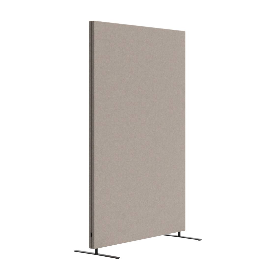 Golvskärm Soneo 30 - Inklusive skärmfötter, Storlek B100 x H150 cm, Tyg Salsa 60 - Ljusbeige